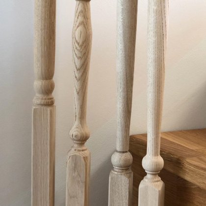 Точеные деревянные перила