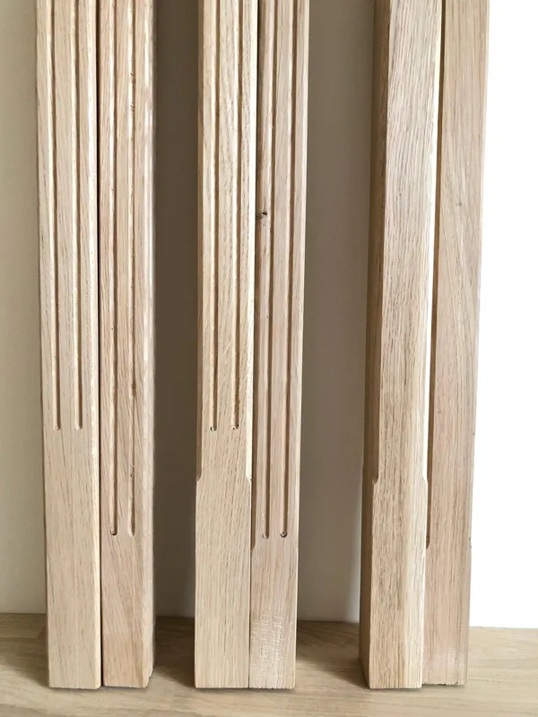 Frēzēti koka reliņi (Forma 9)