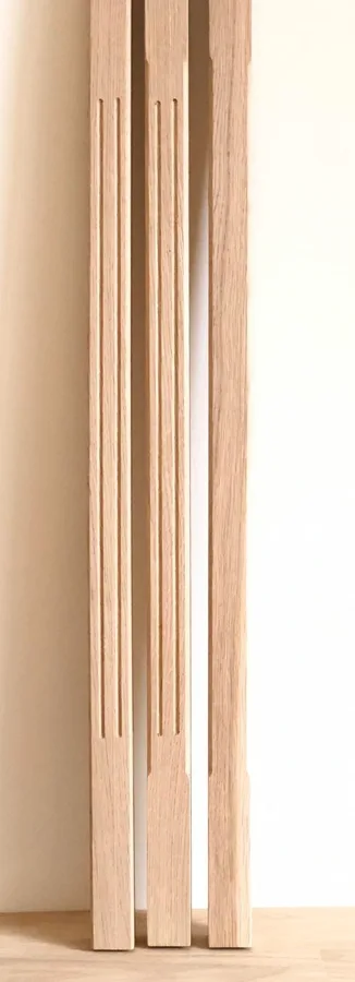 Frēzēti koka reliņi (Forma 9)